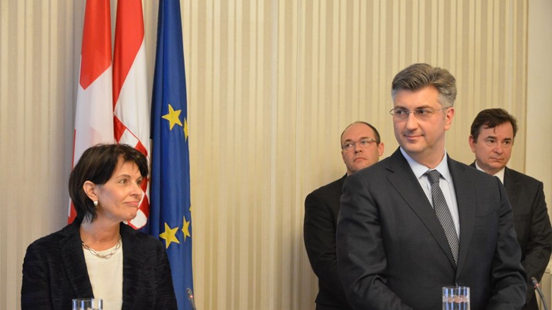 Plenković s Leuthard o unaprjeđenju gospodarske i trgovinske suradnje između Švicarske i Hrvatske